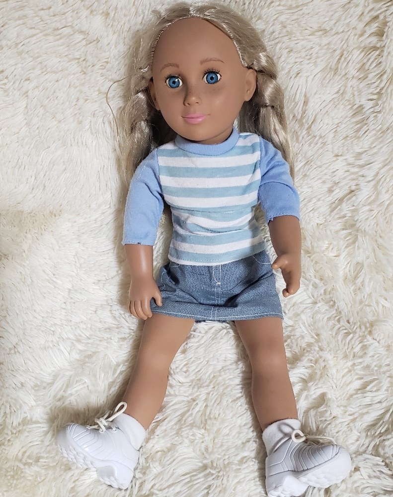 VGC TOLLY TOTS 18 INCH DOLL PRELOVED & CLEANED